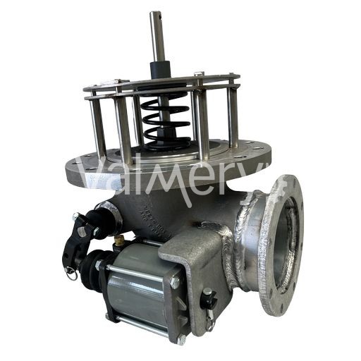 Válvula de seguridad  6" x 4" con actuador